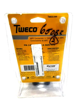 2 NEW TWECO 2-MPC-1 MPC CONNECTORS 9425-1210 2MPC1