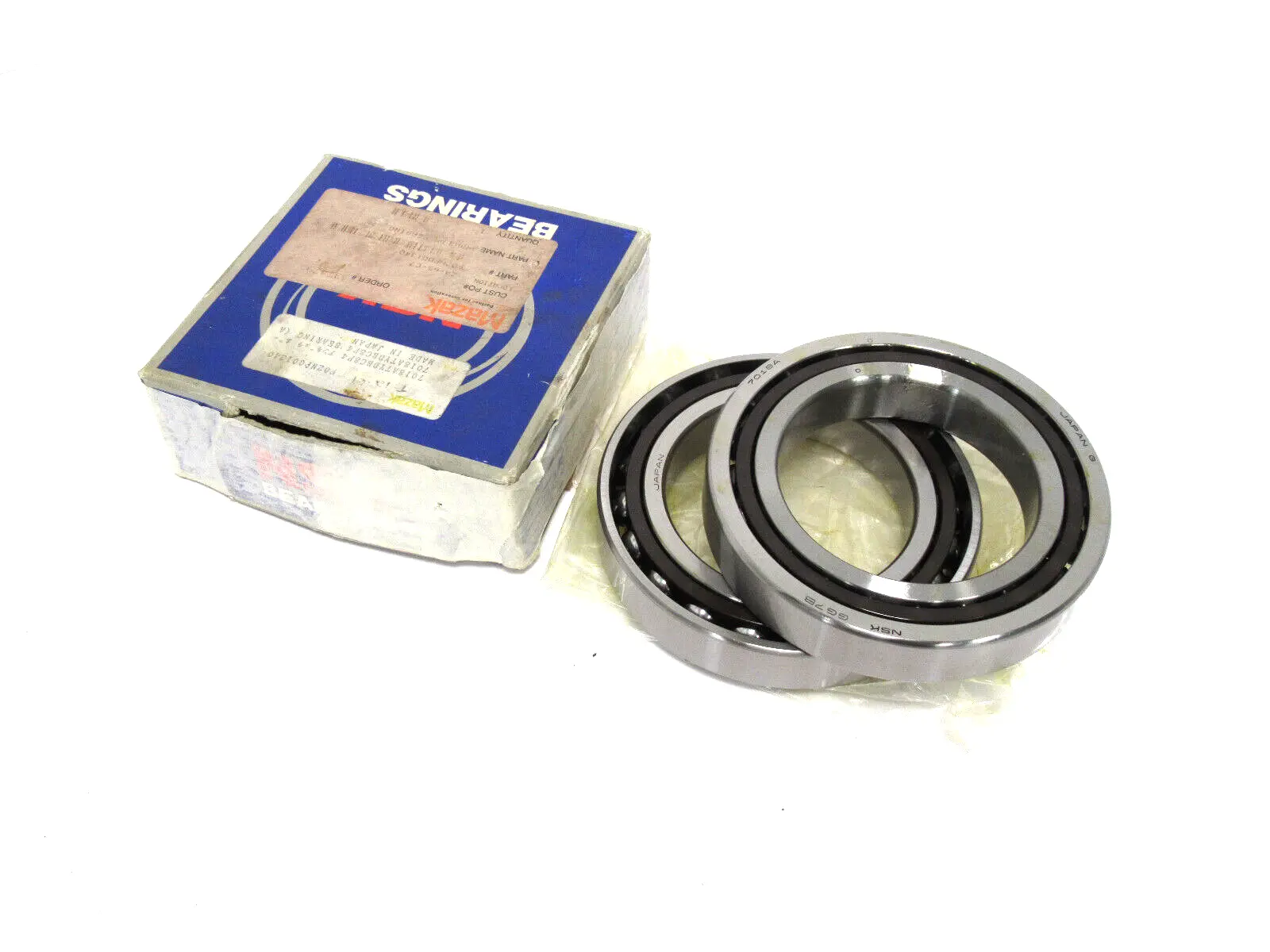 NEW SET OF NSK 7018ADBC8P4 BEARINGS 7018ATYDBC8P4