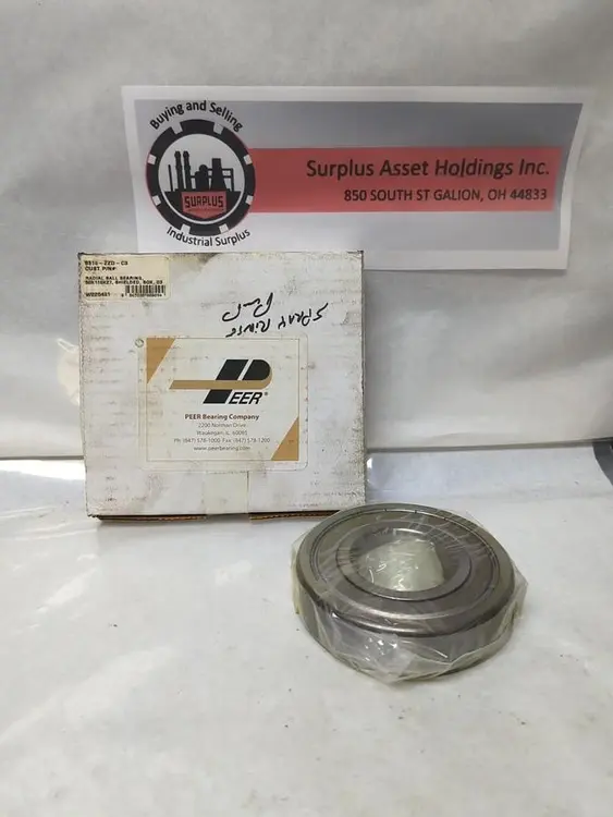 New | in-Stock PEER 6310-ZZD-C3 Bearings | Surplus Asset Holdings #1196473