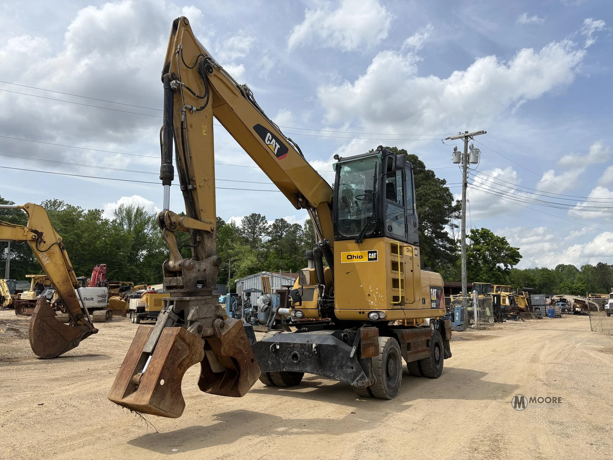 Used 2015 CATERPILLAR M315D Wheel Excavators Tennessee US | Moore Equipment #1517264