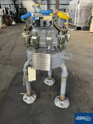USED De Dietrich 5 Gal DeDietrich Glass Lined Reactor, 150/150#