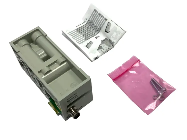 New | in-Stock Aventics Pneumatic Manifold Block 1/4" Ports Parts (Hydraulics and Pneumatics) Michigan US | Maverick Industrial Sales #1391801