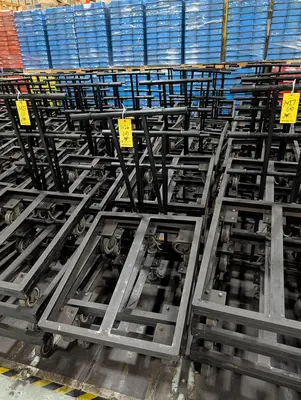 (18) Rolling Material Carts