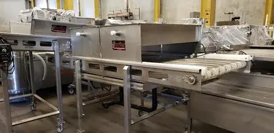 Washer, Belt, 42" x 100", Stainless Steel, Innotech, 2-Zone #5861449