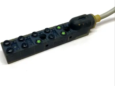Used MURRELEKTRONIK TERMINAL BLOCK, 10-PORT, 3-PIN, 24V, EN 61984 Terminal Blocks | Maverick Industrial Sales #1106094