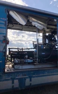 Alfa-Laval OFSX 610 crude oil dehydrator mobile system.