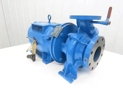 Scot Model 57 Cast Iron Centrifugal Pump 4x3" Flanged 40Hp 230/460V 3PH 286JM