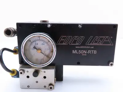 Edco USA ML50N-RTB Pneumatic Vacuum Pump Assembly 1/2" NPT For Vacuum Cup
