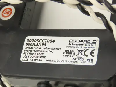 Schneider Square D I-Line Enable Module Power Meter 800A Current Transformer