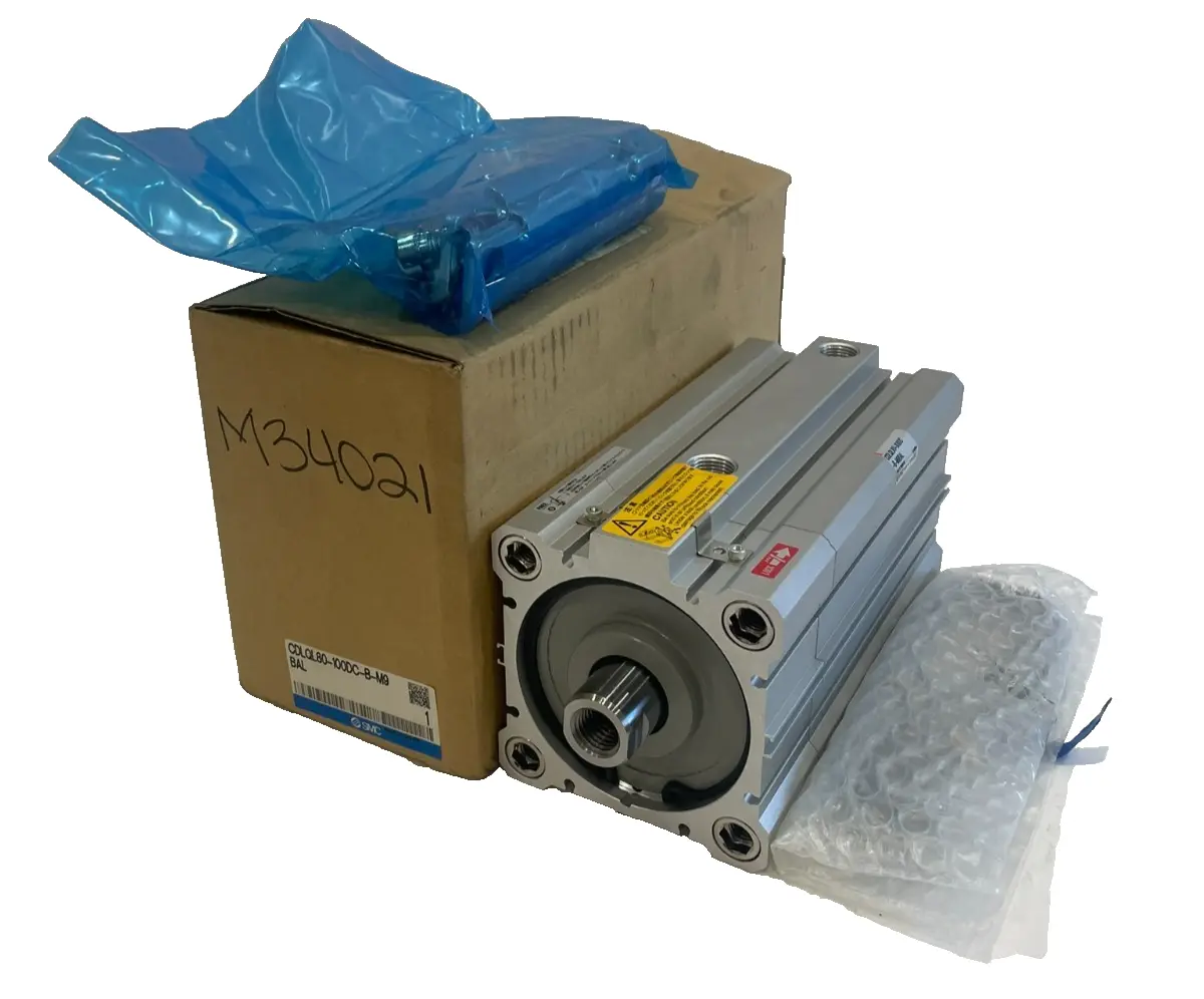 NEW SMC CDLQL80-100DC-B-M9BAL COMPACT CYLINDER W/LOCK CDLQL80100DCBM9BAL