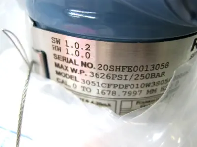 NEW Rosemount 3051 CFP DF010W3S0500D52AA1P2V1V2QC1Q8Q4E5M5CNG7377