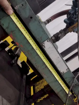 12 TON AIRAM 4-POST PNEUMATIC CUTOFF PRESS, 1" STROKE: STOCK #21330