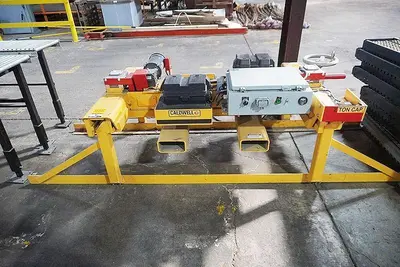 4,000 LBS CALDWELL BATTERY POWERED PORTABLE & ADJUSTABLE SHEET LIFTER: YOBRO #24914