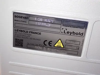 USED 2018 LEYBOLD SV28BI 960273