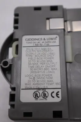 DANAHER MOTION M.1017.3095 R3 / M10173095 R3 GIDDINGS & LEWIS MODULE #6030