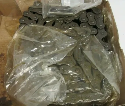 NEW REXNORD 20B-2 RIV ROLLER CHAIN 10FT 20BK-2Rx10F 20B2