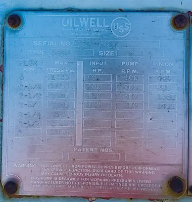 USED OILWELL 336-P