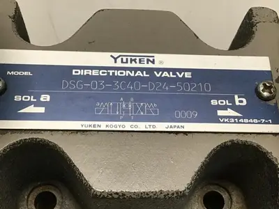 USED YUKEN DSG-03-3C40-D24-50210