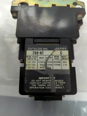 Used ALLEN-BRADLEY 700-NT Miscellaneous Equipment (Electrical & Power) Ohio US | Surplus Asset Holdings #1309812