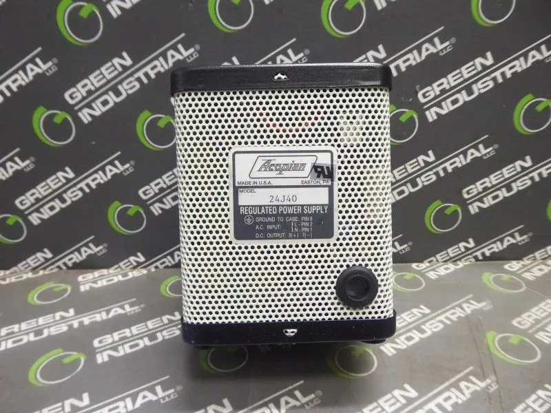 Acopian 24J40 Regulated Power Supply Used