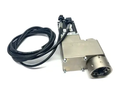Used Weber Screwdriving Systems Offset Servo Spindle Gear Drive Unit i=10 M=30 Nm, Motorized Speed Reducers Michigan US | Maverick Industrial Sales #1391657
