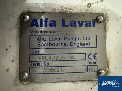 USED Alfa Laval 2" Alfa Laval Rotary Lobe Pump, S/S