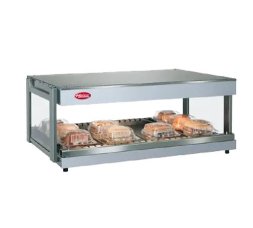 Hatco GRSDH-60 60" Self Service Countertop Heated Display Shelf - (1) Shelf, 120v