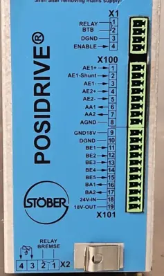 Stober FDS5055A/L Posidrive 11.0 kVA 12.3A 5.5kW (BIN1.5.4)