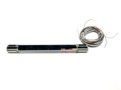 Used KEYENCE Safety Light Curtain Transmitter & Receiver Set, 31 Optical Axes Light Curtains & Grids Michigan US | Maverick Industrial Sales #1392450