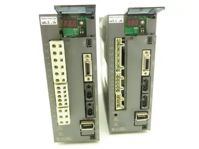 Mitsubishi MR-J3-100B AC Servo Inverter Drive 1kW 200-240V 3Ph MELSERVO Lot of 2