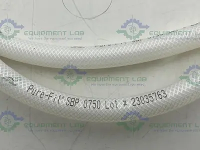 USED SAINT GOBAIN 23035763 PURE FIT 96" HOSE W/ 3/4" TO 1 1/2" SANITARY FITTING 90PSI