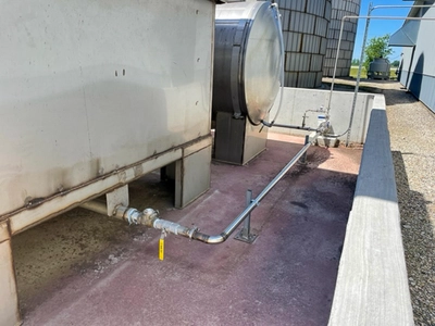 Square Tank, ss 8500 gallons
