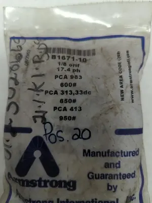 New | in-Stock ARMSTRONG B1671-10 Misc Electrical & Power Parts | Surplus Asset Holdings #1217482