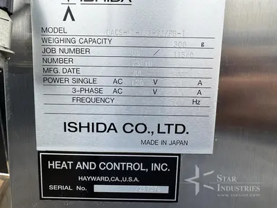 USED ISHIDA DACS
