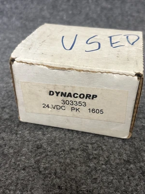 Used Dynacorp 303353 Motor Control Parts California US | Davliegogo LLC #1705935