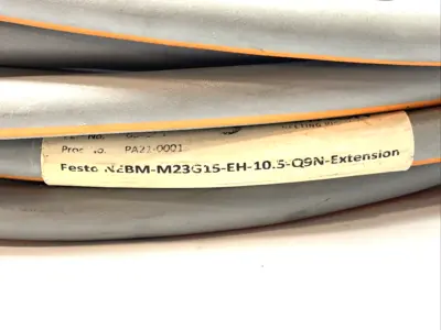 Used Festo Motor Extension Cable 15m Length 5251385 Cable & Wire Michigan US | Maverick Industrial Sales #1454339
