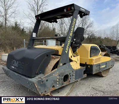 Used 2012 BOMAG BW278AD Tandem Rollers Kentucky US | Proxy Equipment #1426105