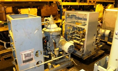 (2) Mitsubishi SJ-20G self-cleaning oil purifiers, SS.