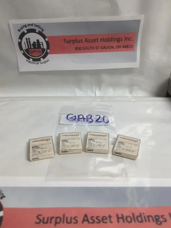 New | in-Stock MERSEN GAB-20 Miscellaneous Equipment (Electrical & Power) | Surplus Asset Holdings #1195180