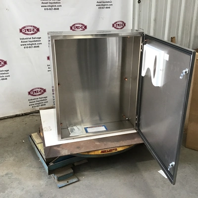 SCE SCE-36EL3008SSLP Stainless Steel Industrial Control Panel Enclosure Type 12,4,4X