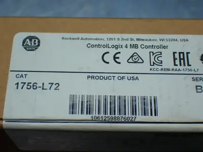 NEW ALLENBRADLEY 1756L72