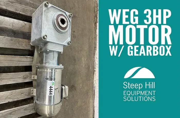 Used 2009 WEG SHARK 00318EP3ESS182TC Gearmotors British Columbia CA | Steep Hill Equipment Solutions #774348