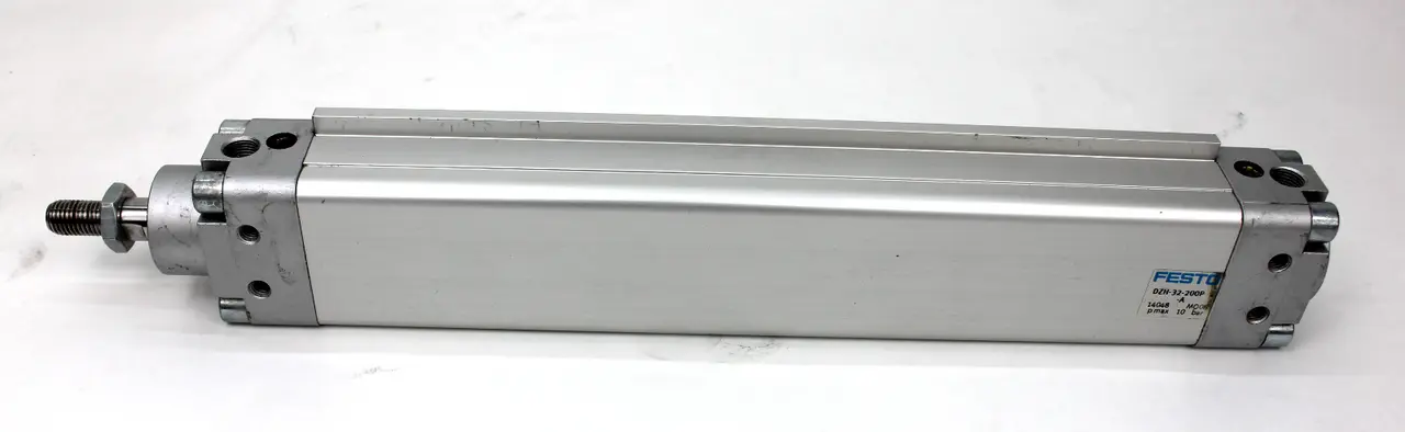 Festo DZH-32-200P-A Double-Acting Pneumatic Flat Cylinder 32mm Bore 200mm Stroke