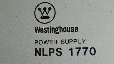 Westinghouse NLPS 1770 Power Supply Unit 2622D41G02-12 Used