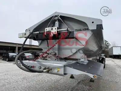 Used 2022 TRAIL KING TKSSD-495 Dump Trailers Illinois US | T&S Trailer Pool #1509494