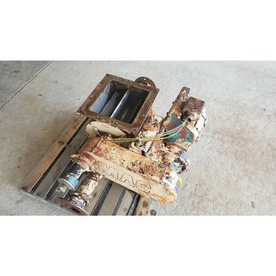 Used 10" Semco MAC blow thru Airlock Rotary Valve