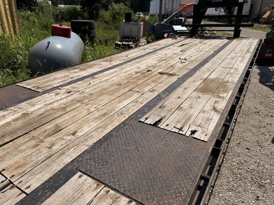 Used 2019 ELITE GOOSENECK DOVETAIL 32' Deckover Trailers Indiana US | Miedema Asset Management Group #1437044