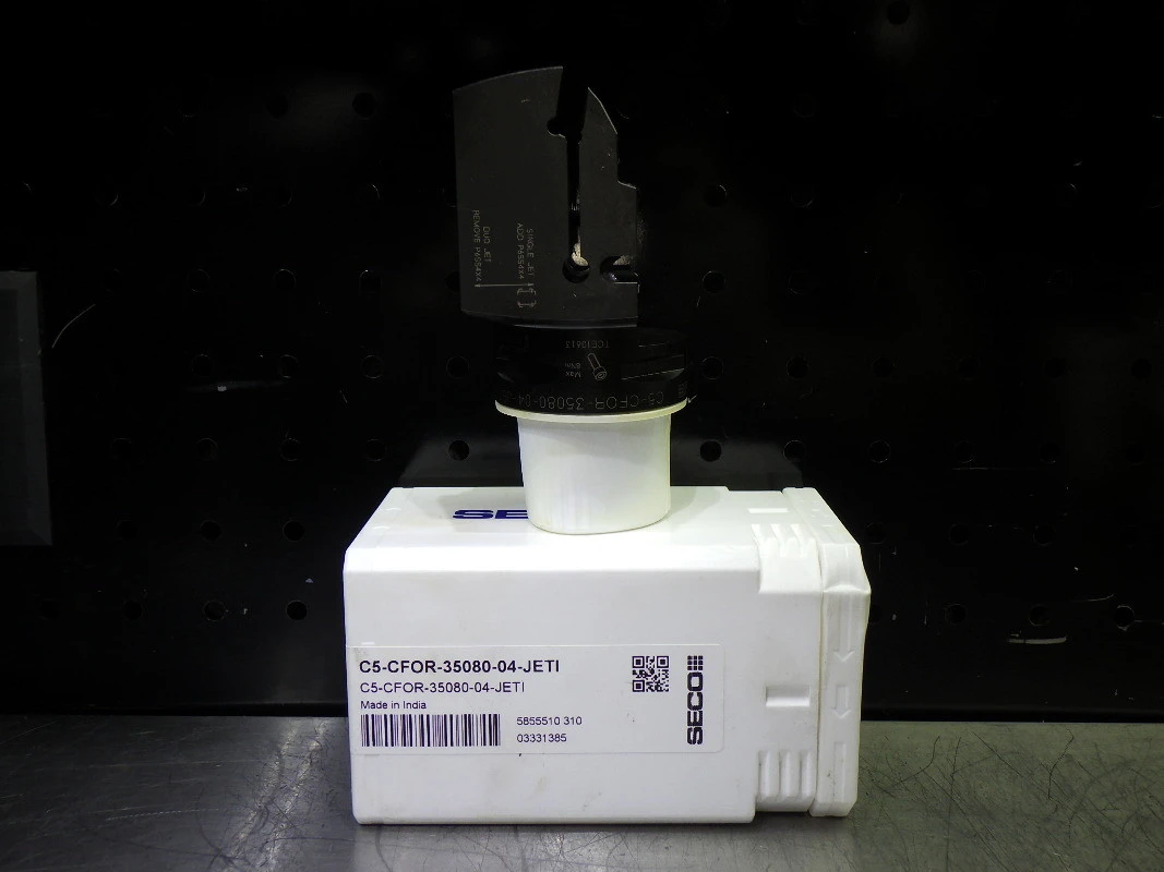 SECO Capto C5 4mm Coolant Thru Grooving Head C5-CFOR-35080-04-JETI (LOC3120A)