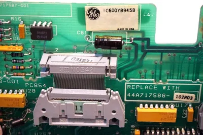 USED GENERAL ELECTRIC IC600YB945B ASCII I/O BOARD