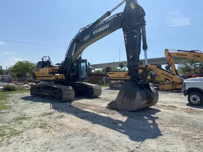 Used 2022 HYUNDAI HX480AL Excavators Texas US | National Equipment Dealers #1422467